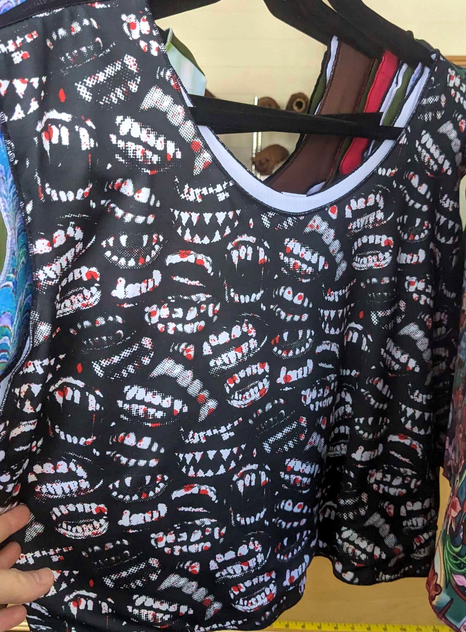 Monster Mouths chest binder