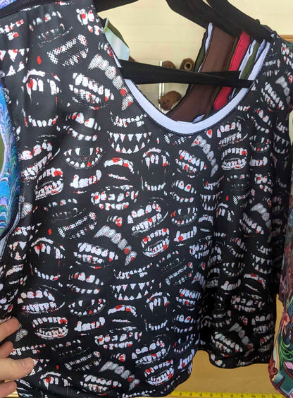 Monster Mouths chest binder